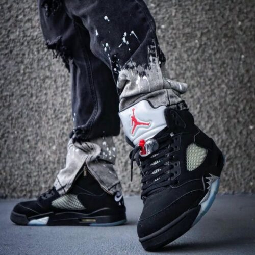 On-foot of the Air Jordan 5
