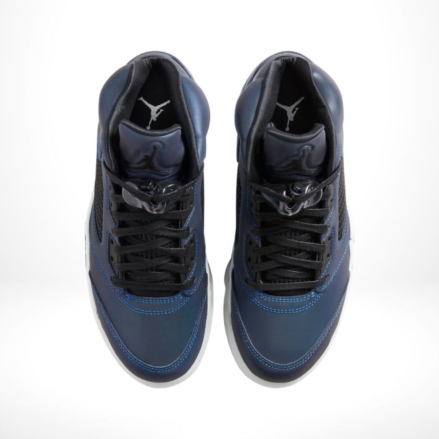 Top-down view of the Air Jordan 5