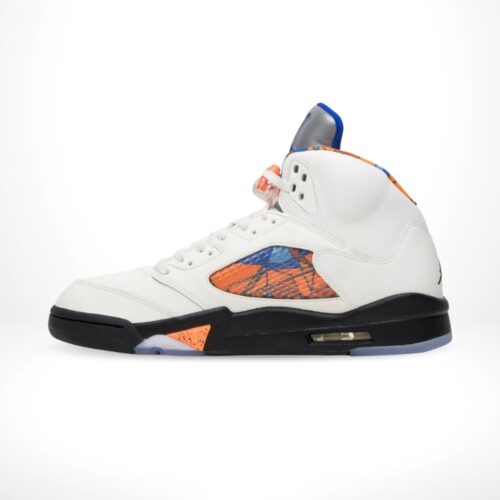 Medial side view of the Air Jordan 5
