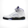 Medial side view of the Air Jordan 5