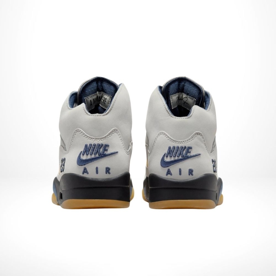 Rear view of the Air Jordan 5