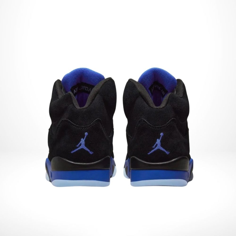 Rear view of the Air Jordan 5