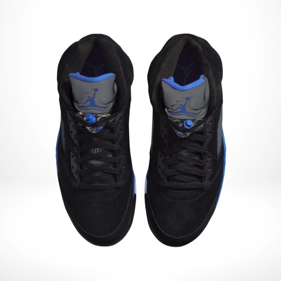 Top-down view of the Air Jordan 5