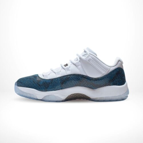 Medial side view of the Air Jordan 11