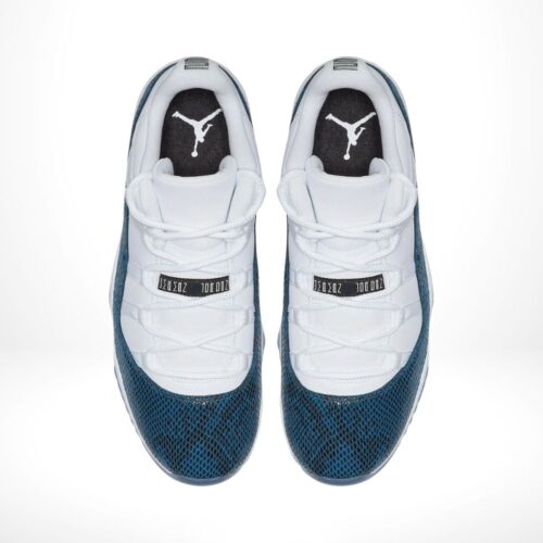 Top-down view of the Air Jordan 11