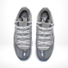 Top-down view of the Air Jordan 11
