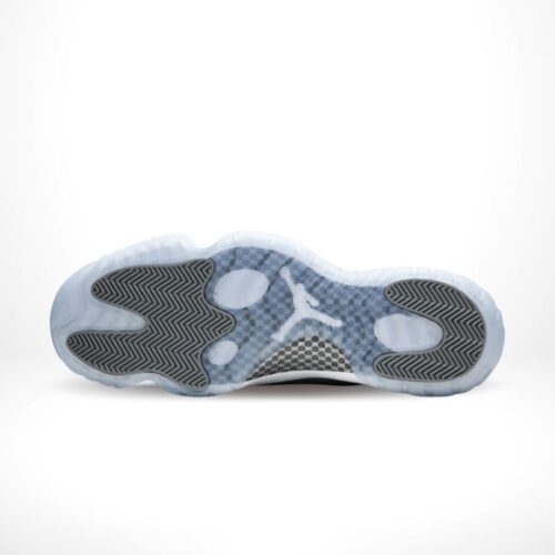 Bottom view of the Air Jordan 11