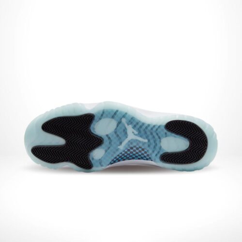 Bottom view of the Air Jordan 11