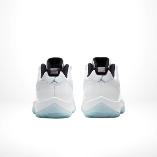 Rear view of the Air Jordan 11