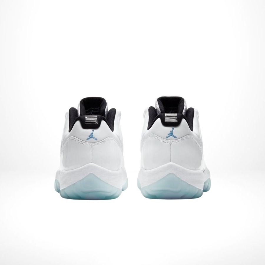 Rear view of the Air Jordan 11