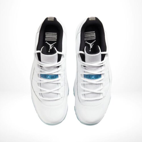 Top-down view of the Air Jordan 11