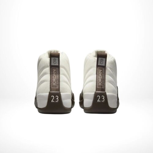 Rear view of the Air Jordan 12