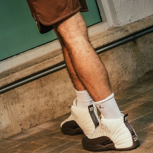 On-foot of the Air Jordan 12