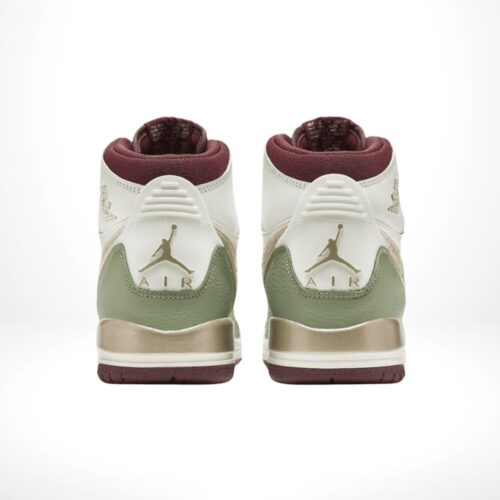 Rear view of the Air Jordan Legacy