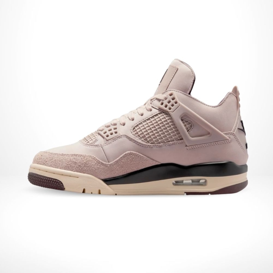Medial side view of the Air Jordan 4