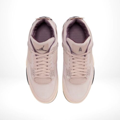 Top-down view of the Air Jordan 4