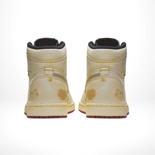 Rear view of the Air Jordan 1