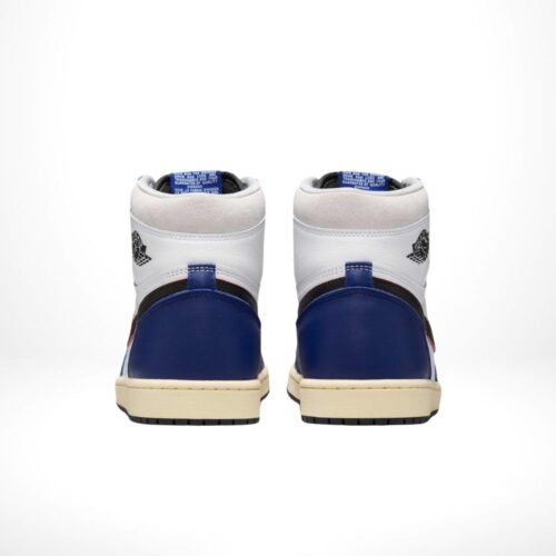 Rear view of the Air Jordan 1