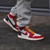 On-foot of the Air Jordan 1