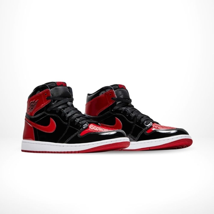 Air Jordan 1 Retro High OG Patent Bred - Image 2