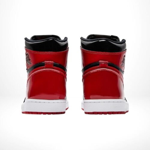 Rear view of the Air Jordan 1