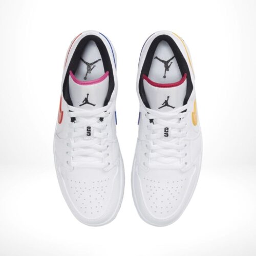 Top-down view of the Air Jordan 1