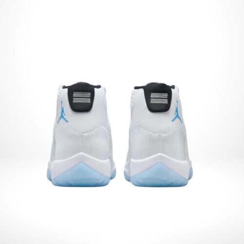 Rear view of the Air Jordan 11