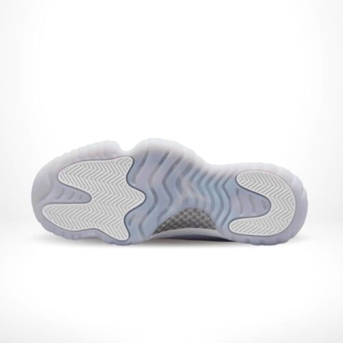 Bottom view of the Air Jordan 11
