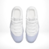 Top-down view of the Air Jordan 11