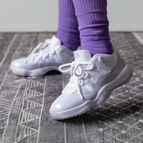 On-foot of the Air Jordan 11