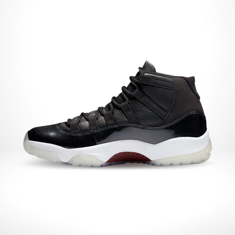 Medial side view of the Air Jordan 11