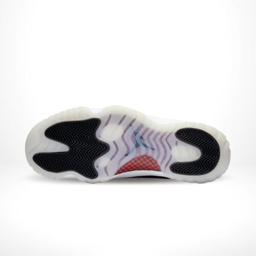 Bottom view of the Air Jordan 11