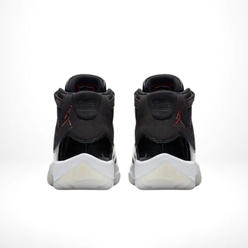 Rear view of the Air Jordan 11