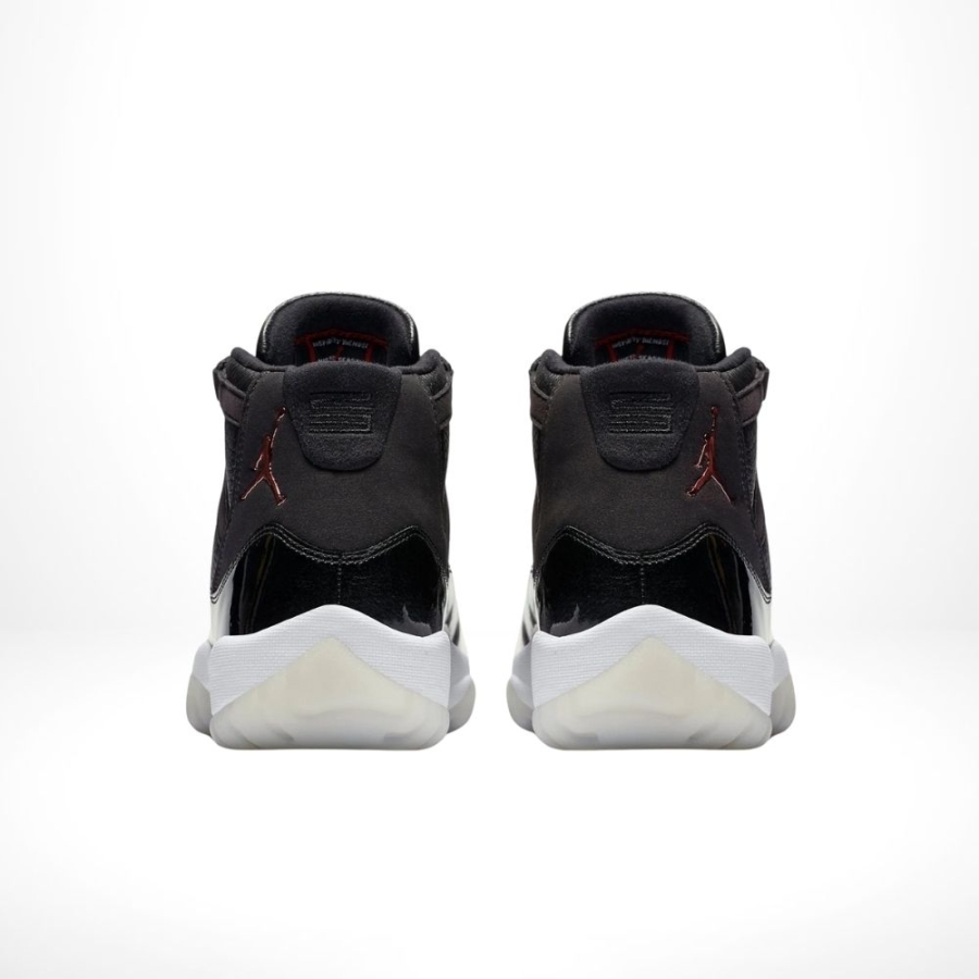 Rear view of the Air Jordan 11
