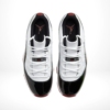 Top-down view of the Air Jordan 11