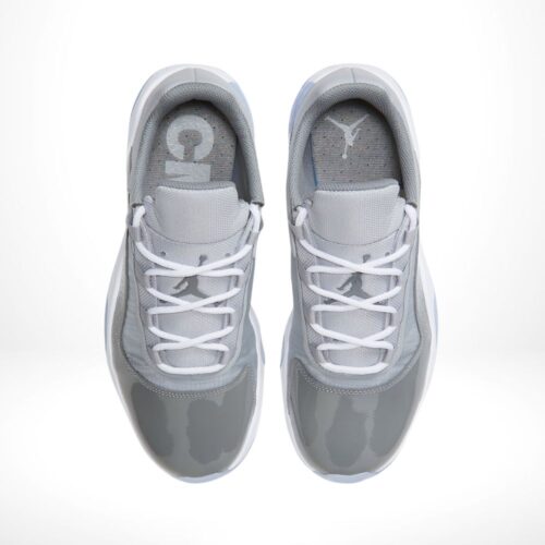 Top-down view of the Air Jordan 11