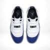 Top-down view of the Air Jordan 11