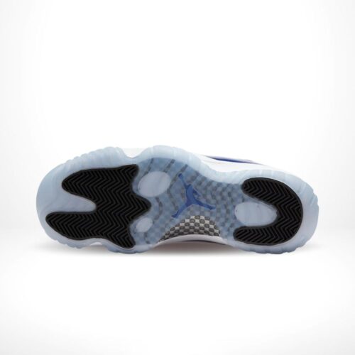 Bottom view of the Air Jordan 11