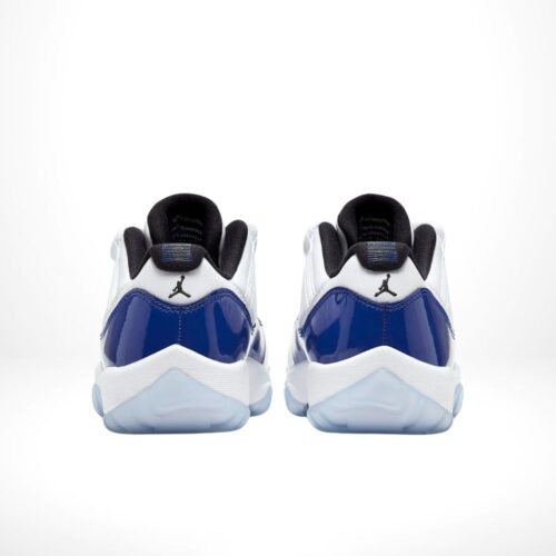 Rear view of the Air Jordan 11