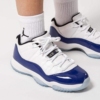 On-foot of the Air Jordan 11