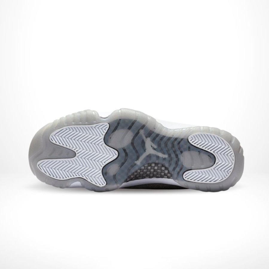 Bottom view of the Air Jordan 11