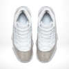 Top-down view of the Air Jordan 11