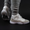 On-foot of the Air Jordan 11