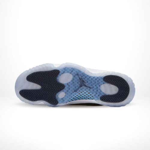 Bottom view of the Air Jordan 11