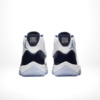 Rear view of the Air Jordan 11