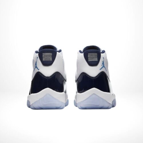Rear view of the Air Jordan 11