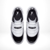Top-down view of the Air Jordan 11