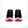 Rear view of the Air Jordan 11