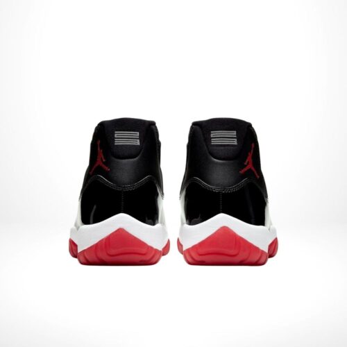 Rear view of the Air Jordan 11