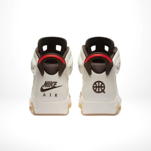 Rear view of the Air Jordan 6